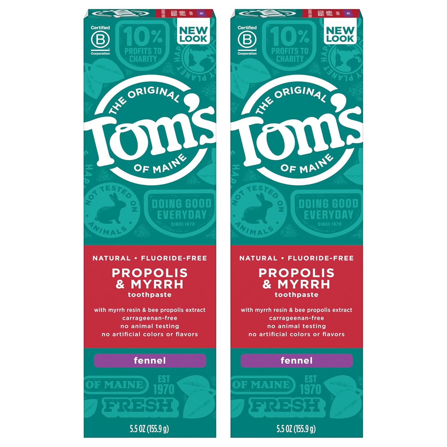 Tom’s Fluoride-Free Natural Toothpaste (Propolis & Myrrh)
